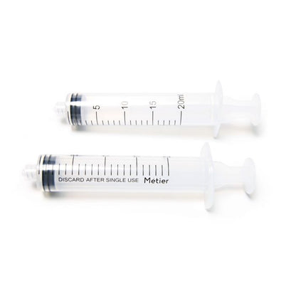 Metier General Purpose Syringe, 20 mL, Luer Lock, DSLL20, 50/Box by Metier product image