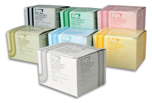 Exel Hypodermic Needle, Non-Safety 100/box, Choose Your Size by Exel International product image