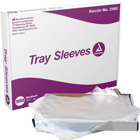 Dynarex Tray Sleeves, 10½" x 14", Medium, 500/box, DYN 2160
